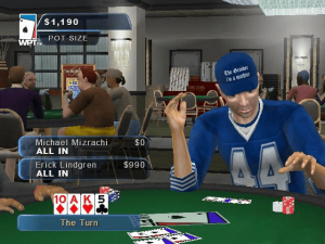 World Poker Tour (USA) Game Play Snaps